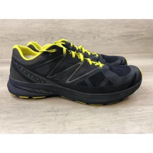 Salomon Sonic Pro 2 393388 Men 12 Black Mesh Vibe Athletic Running Sneaker Shoes