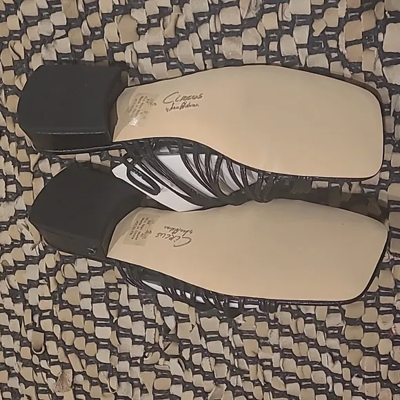 SAM EDELMAN JOCELYN WRAP LACE UP SANDALS