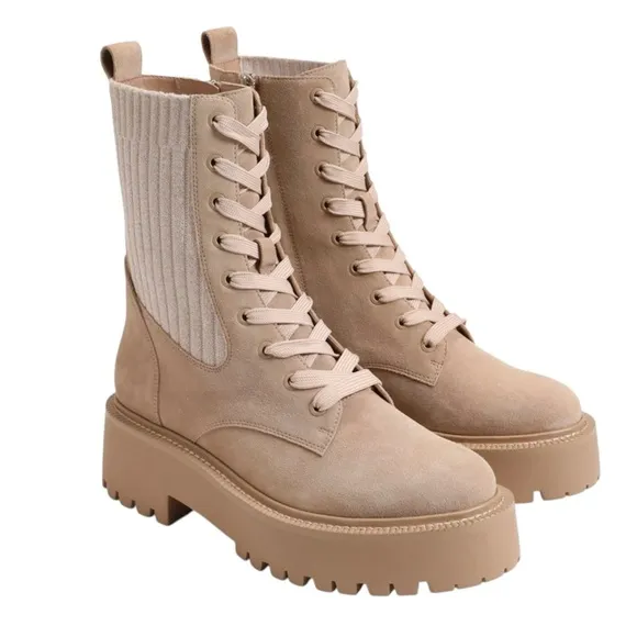 Sam Edelman Sesame EVINA Lug Sole Combat Boots
