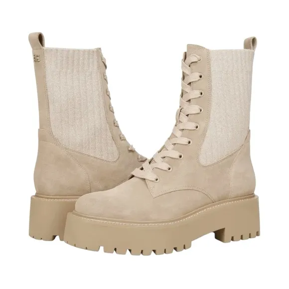 Sam Edelman Sesame EVINA Lug Sole Combat Boots