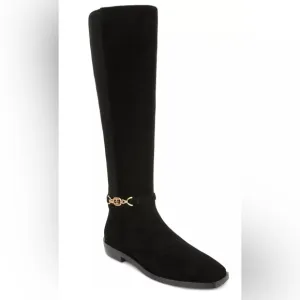 Sam Edelman suede Clive Buckled Riding Boots size 6.5 New without tags
