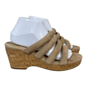 Sam Edelman Women’s Shoes Yuki Suede Espadrille Wedge Sandals Size 9.5
