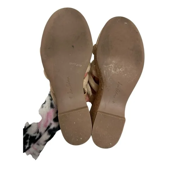 Sam Edelman Women’s Shoes Yuki Suede Espadrille Wedge Sandals Size 9.5