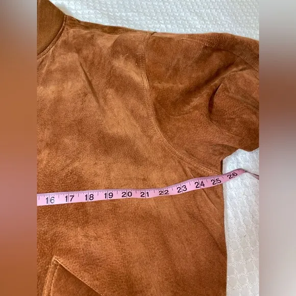 Seude Leather Bomber Jacket