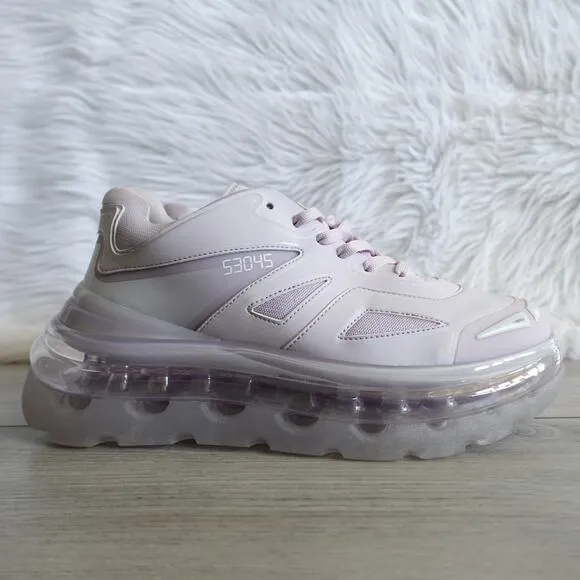 Shoes 53045 Bump'air Platform Sneaker Lilac Lavender Purple Unisex sz 41 / 11