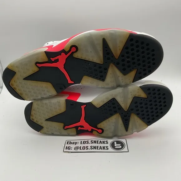Size 11 - Air Jordan 6 Retro 2014 White Infrared (384664-123)