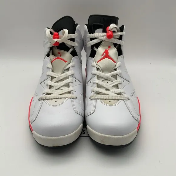 Size 11 - Air Jordan 6 Retro 2014 White Infrared (384664-123)