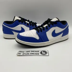 Size 11.5 - Air Jordan 1 Low Game Royal ( 553558-124)