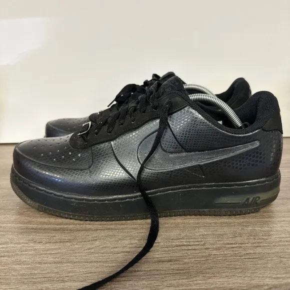 Size 11.5 - Nike Air Force 1 Foamposite Pro Low Black Snake