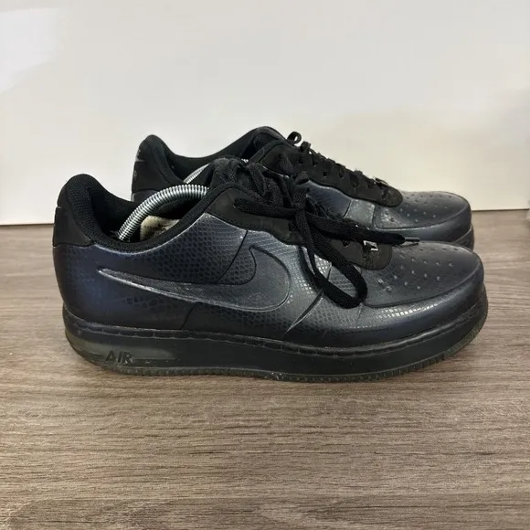 Size 11.5 - Nike Air Force 1 Foamposite Pro Low Black Snake