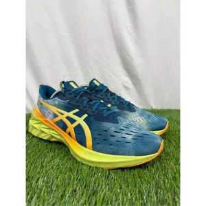 Size 11.5 NovaBlast 2 ASICS Deep Sea Teal Yellow Clean work 1x Running marathon