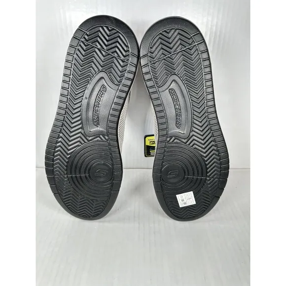 Size 12 Mens Skechers Relaxed Fit Corliss Dorset Sneaker 210793-CMNT Knit Mesh