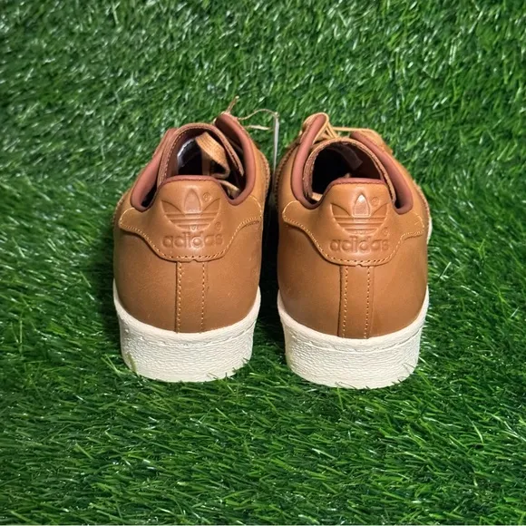 Size 8.5 - Mens Adidas Superstar 82 Brown Cream  OG Sneakers - IH5397