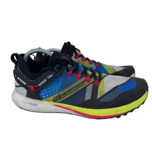 Skechers Go Run Speed Trail Running Shoes Men's 9.5 Multi Upper Mesh Hyper Burst