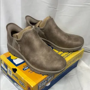Skechers hand free memory foam air cooled slip ins shoes size 10