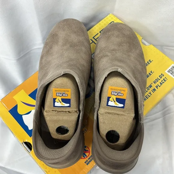 Skechers hand free memory foam air cooled slip ins shoes size 10