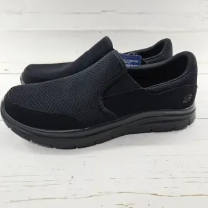 Skechers Mens 11 Work Relaxed Fit Flex‎ Advantage McAllen SR Slip On Shoes 77048