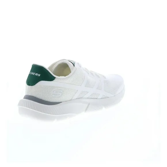 SKECHERS streetwear INGRAM LADERO 210333 MENS WHITE MESH