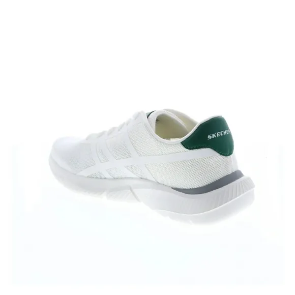 SKECHERS streetwear INGRAM LADERO 210333 MENS WHITE MESH