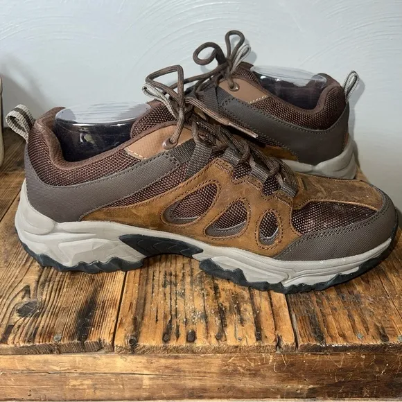 Skechers Terraform Selvin Goodyear Hiking Shoes Brown 204486 Men's Size 10.5 WW