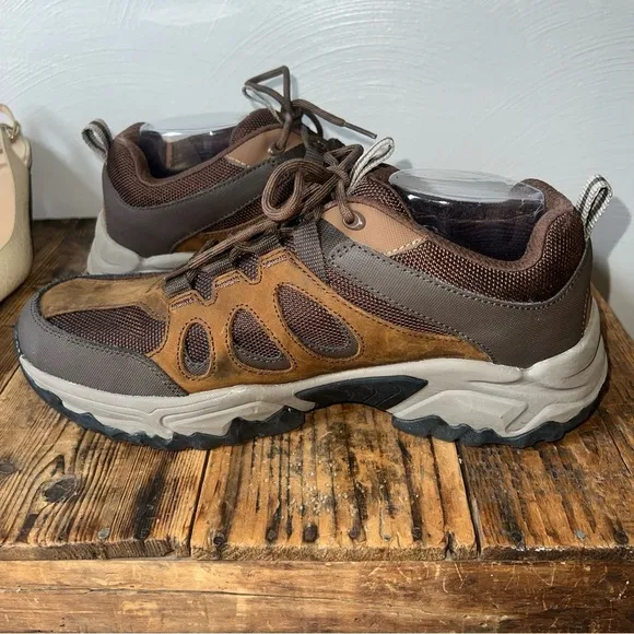 Skechers Terraform Selvin Goodyear Hiking Shoes Brown 204486 Men's Size 10.5 WW