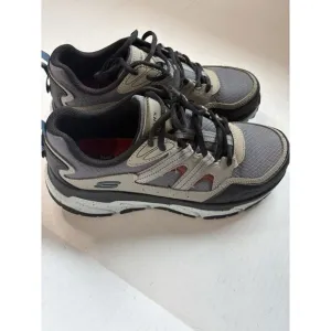 Skechers‎ Work D'Lux Journey Comp Toe Men's Size 7 Slip Resistant Work Shoe Gray