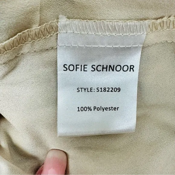 Sofie Schnoor - Floral Print Ruffle Skirt - Size Small