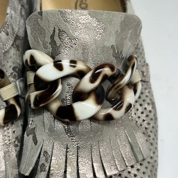 Softwaves Cadie Slip-On Shoe Khaki Camo Women’s Size