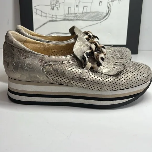 Softwaves Cadie Slip-On Shoe Khaki Camo Women’s Size