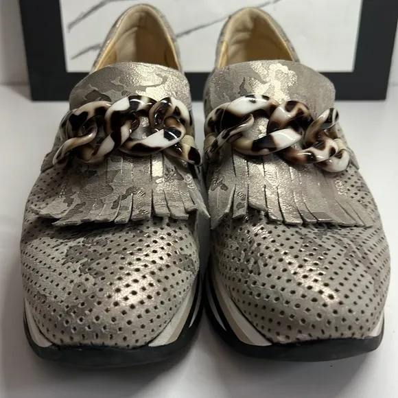 Softwaves Cadie Slip-On Shoe Khaki Camo Women’s Size