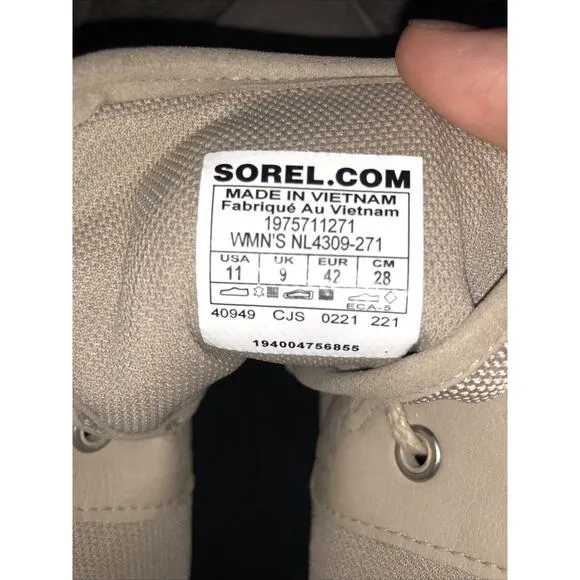 Sorel Caribou OTM Waterproof Lace-up Boots Size 11