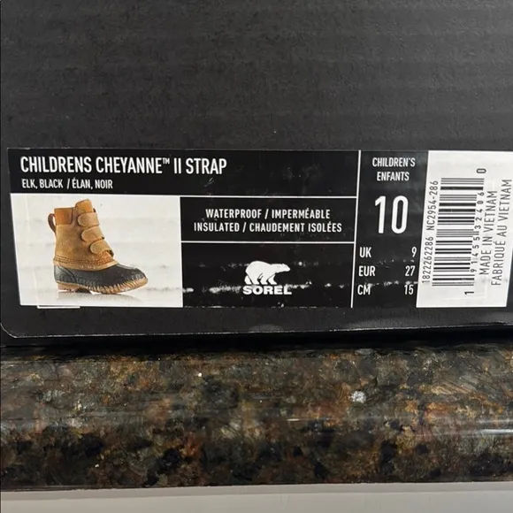 Sorel Cheyanne Boots Brown and Black
