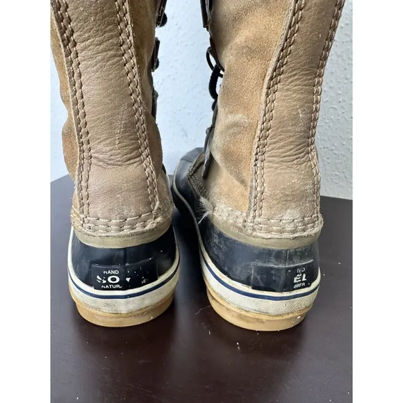 Sorel Joan Of Arctic Snow Boots Women’s Size 6.5 Tan Waterproof Winter Outdoor