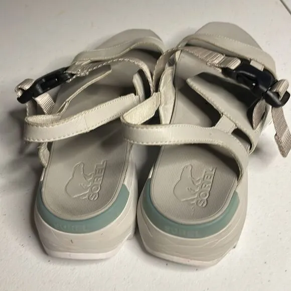 SOREL Kinetic Impact Sling Sporty Sandal in Moonstone Crushed Blue Size 7.5