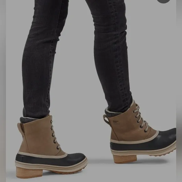 Sorel Sorel Slimpack Ii Lace Duck Women's Chelsea Suede Leather Boot 9