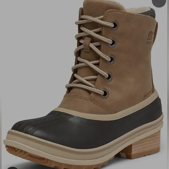 Sorel Sorel Slimpack Ii Lace Duck Women's Chelsea Suede Leather Boot 9