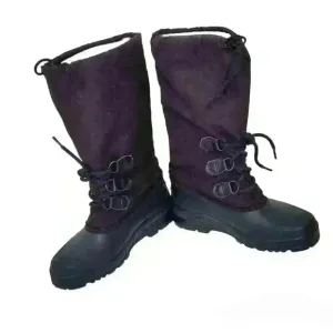 SOREL Vintage Kaufman Canada Snowcap Winter Boots Burgundy Liner Women's Sz8