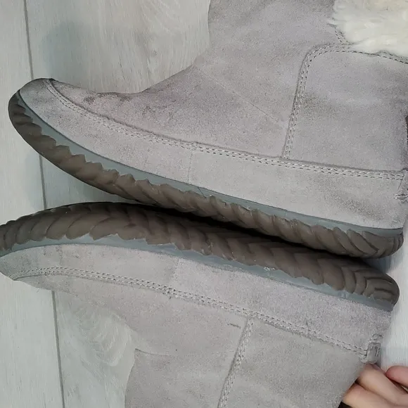 Sorel Women Comfort Out N About Ankle Suede Boots shoes sz 7