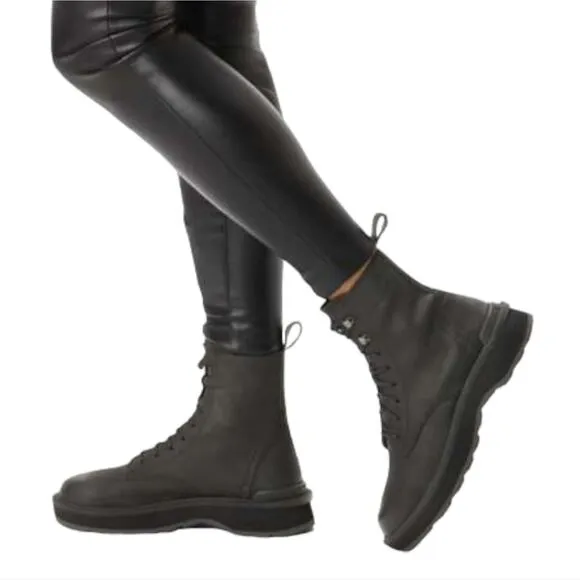 SOREL Women's Hi-line Lace Up Hiking Combat Waterproof Boots Size 11 New