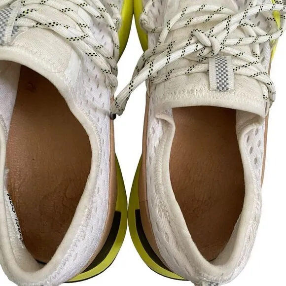 SOREL Kinetic Impact Lace Sneakers Sea Salt Yellow NL4073-126 Womens Size 8