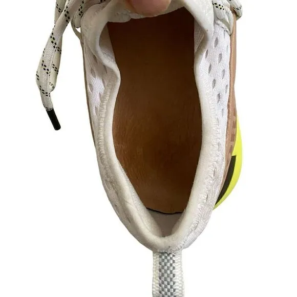 SOREL Kinetic Impact Lace Sneakers Sea Salt Yellow NL4073-126 Womens Size 8