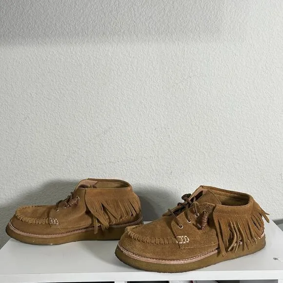 Sperry X Rebecca Minkoff Boots Gum Crepe Sole Wallabee Style Moccasin Size 11