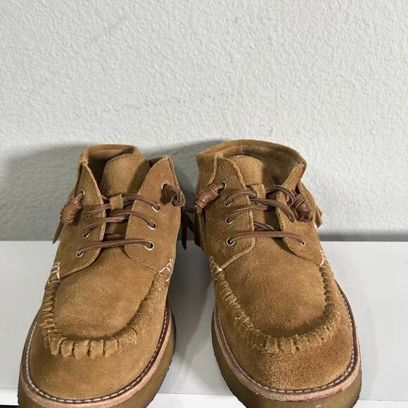 Sperry X Rebecca Minkoff Boots Gum Crepe Sole Wallabee Style Moccasin Size 11
