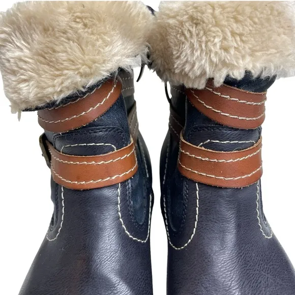 Spring Step WMNS Relife Boisa Water Resistant BRN Boots Faux Fur US 6.5-7 EU 37