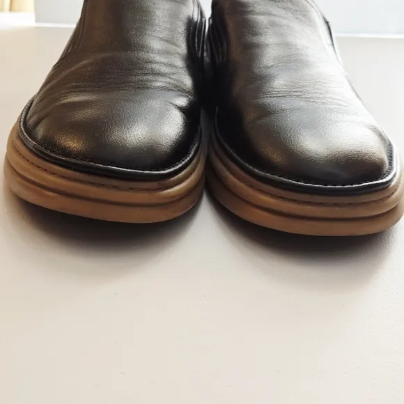 Stacy Adams Men's Delmar Redzone Collection Slip-On Leather Black Shoes Sz 13
