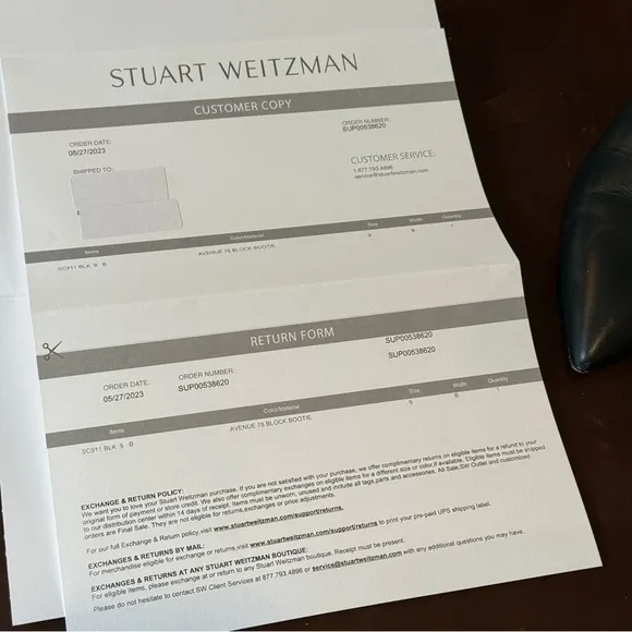 Stuart Weitzman Avenue 75 Block Heeled Boots - Black