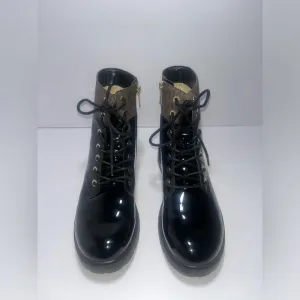 Stylish Black and Brown Michael Kors Women's Boots