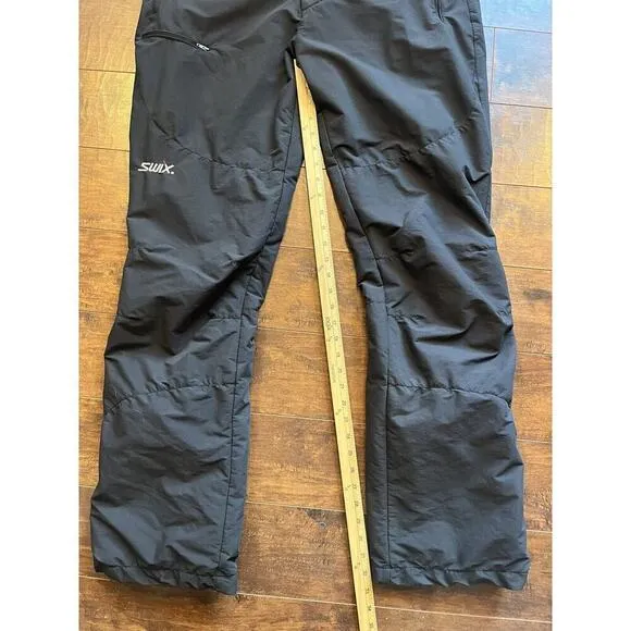 Swix mens Black Lightweight Ski Pants Mens Size XL