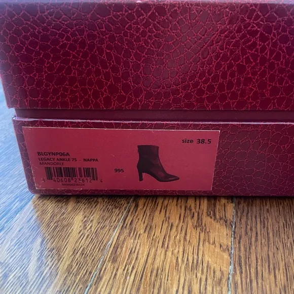 Tamara Mellon Legacy Ankle Bootie in Nappa (Size 38.5)