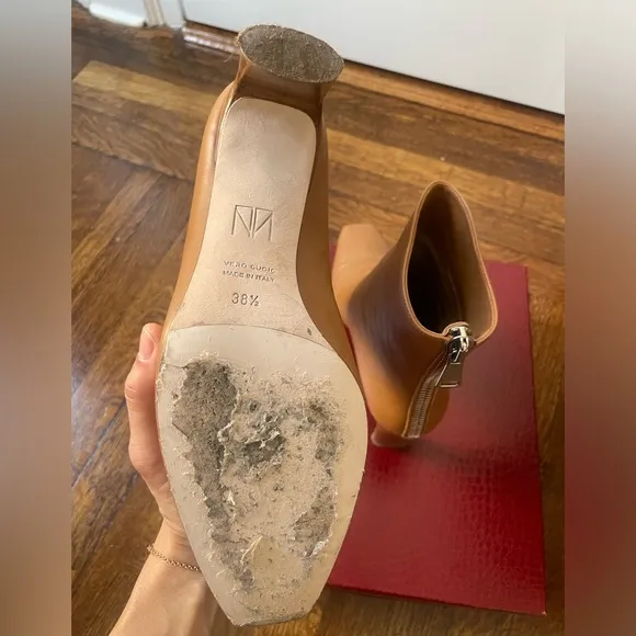 Tamara Mellon Legacy Ankle Bootie in Nappa (Size 38.5)